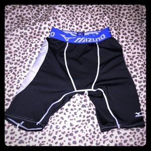 Boys Mizuno sliding shorts